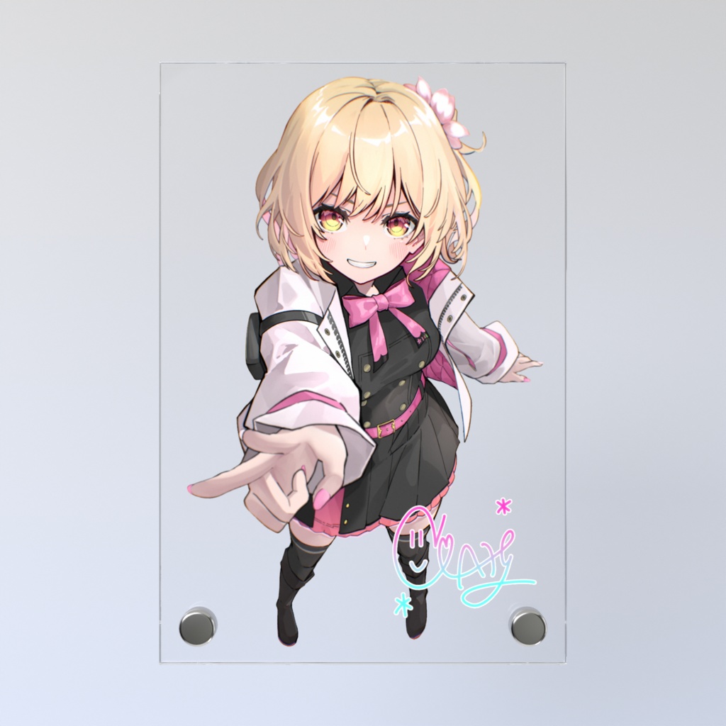 【常設】アクリルフォトパネル イラスト:甘咲 様