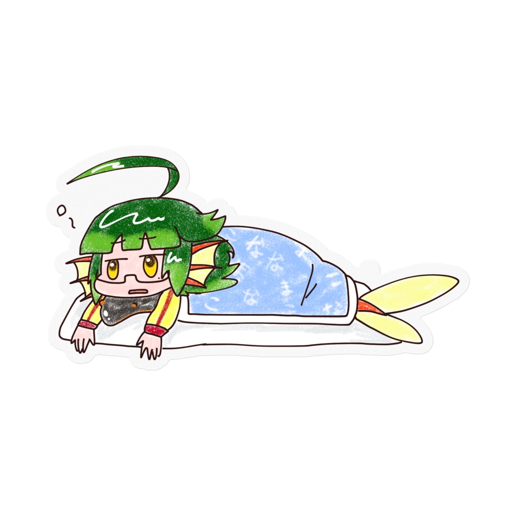 おはなまこステッカー #001