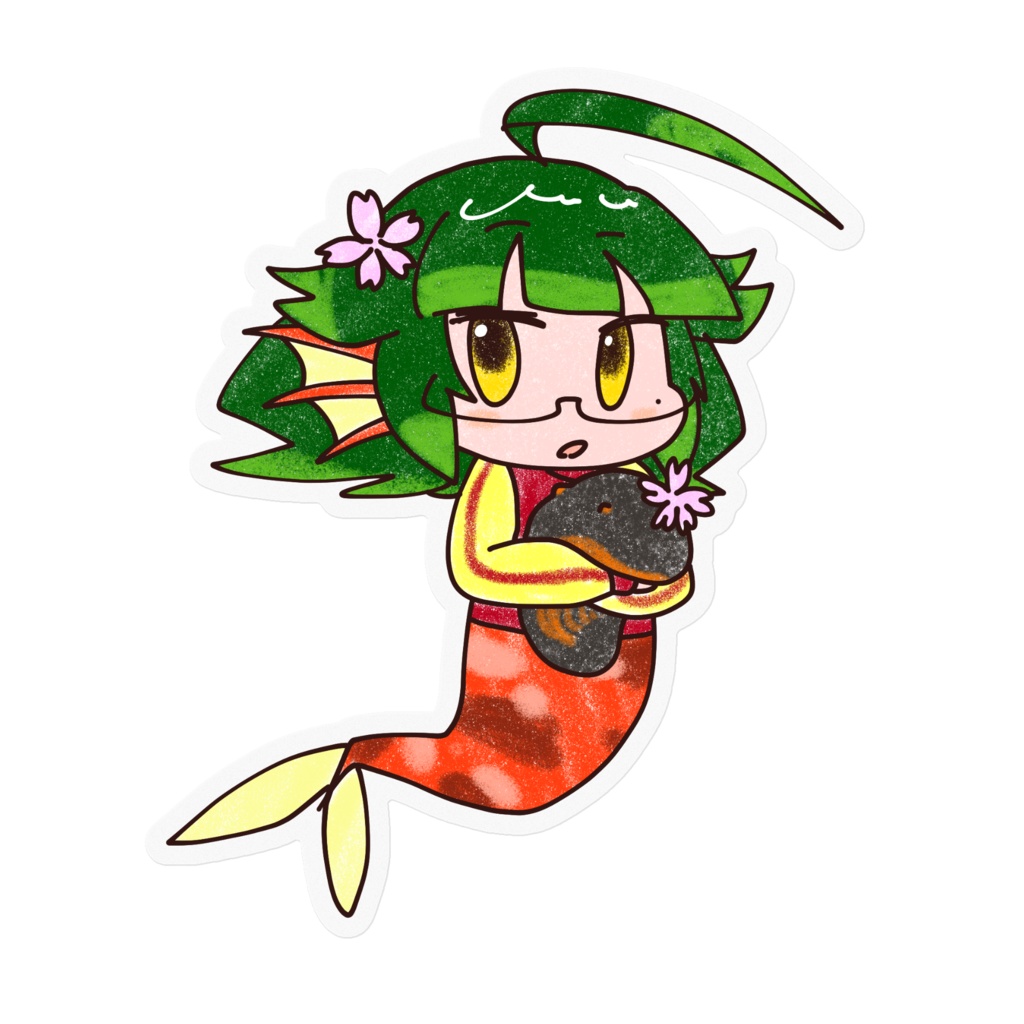 おはなまこステッカー #007