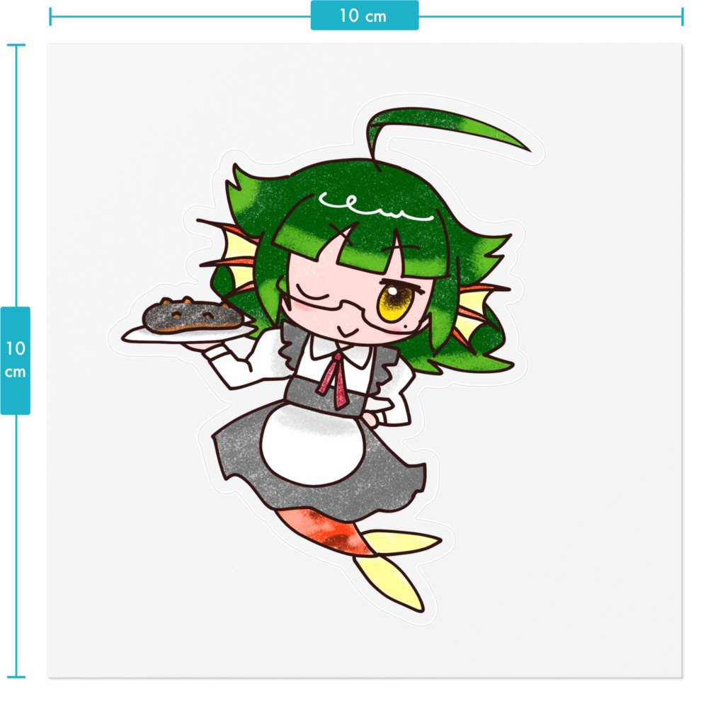 おはなまこステッカー #010