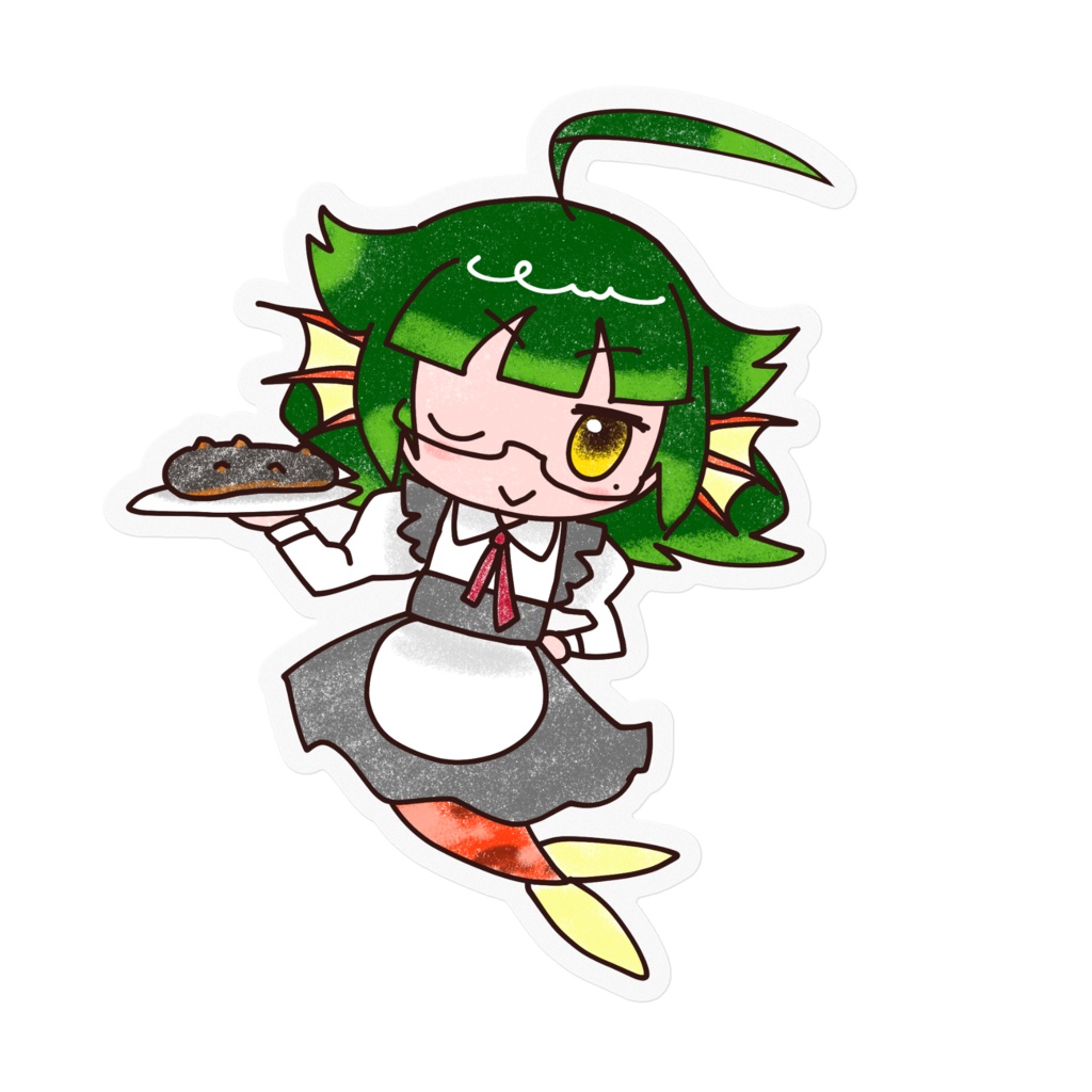 おはなまこステッカー #010