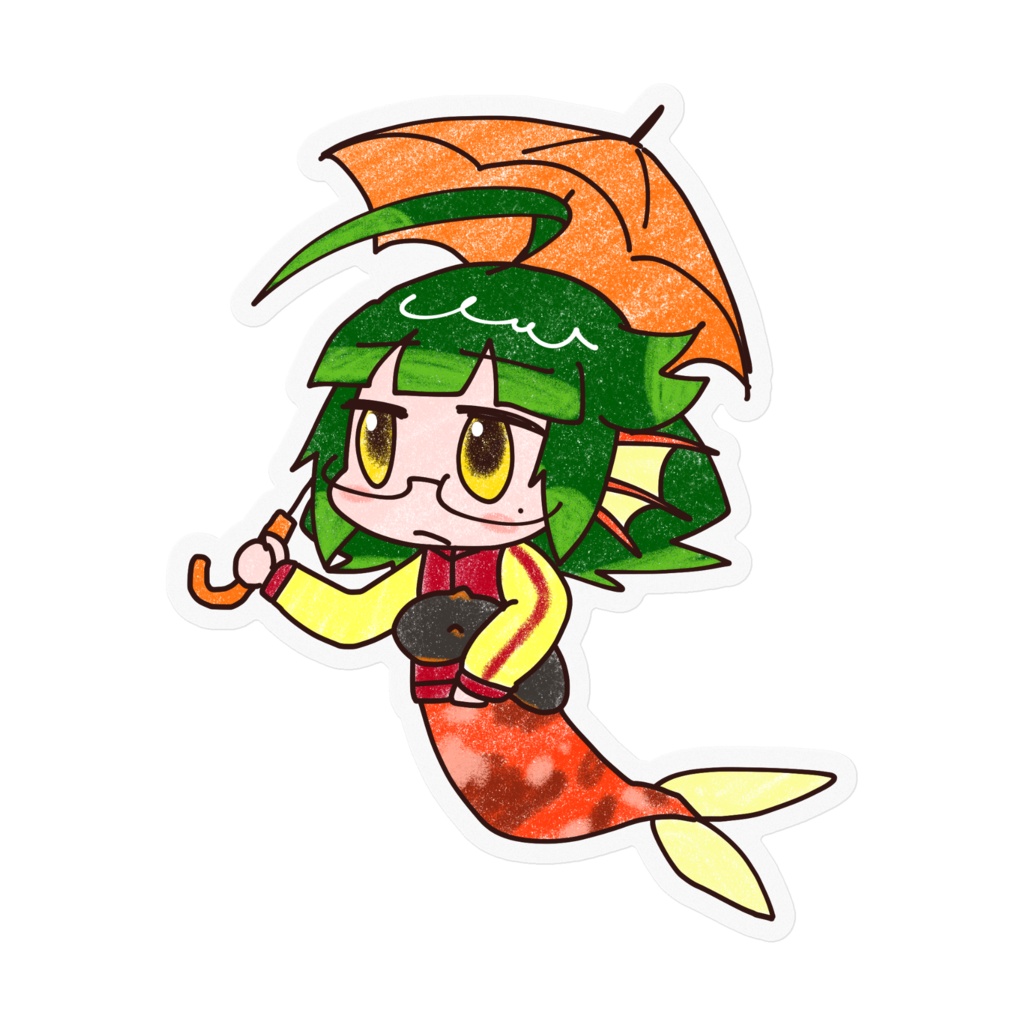 おはなまこステッカー #011