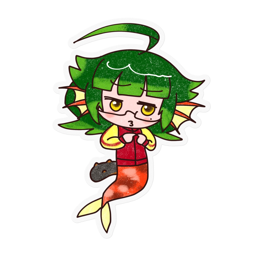 おはなまこステッカー #012