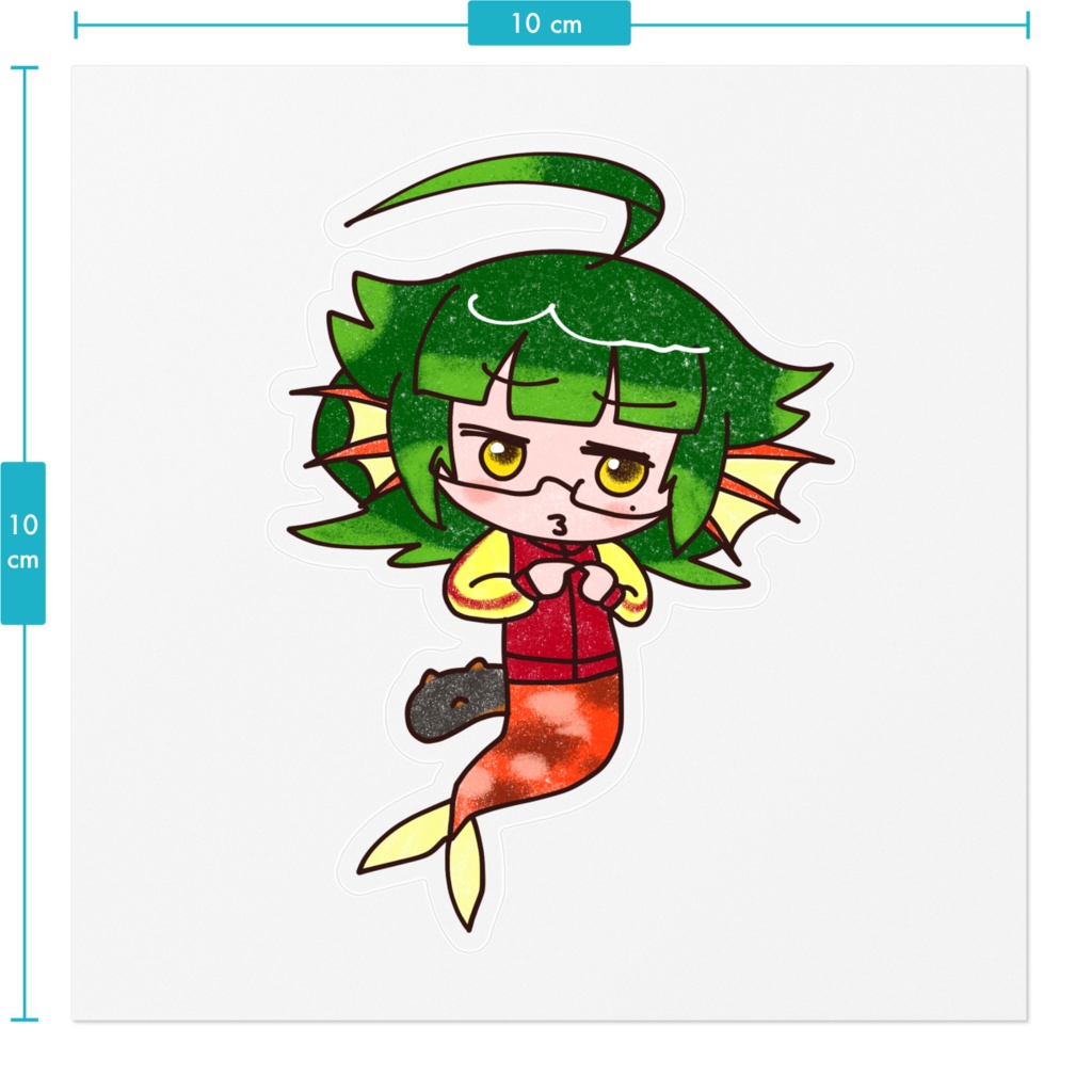 おはなまこステッカー #012