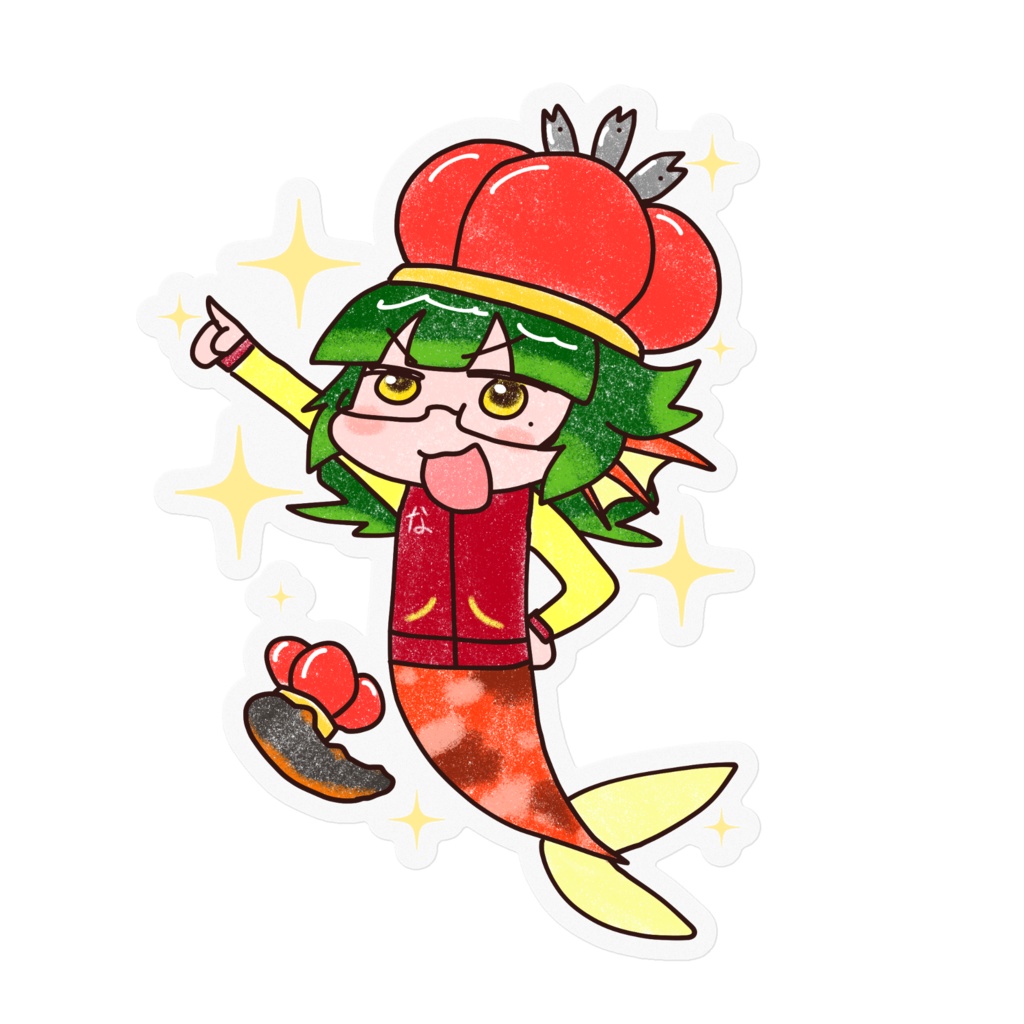 おはなまこステッカー #013