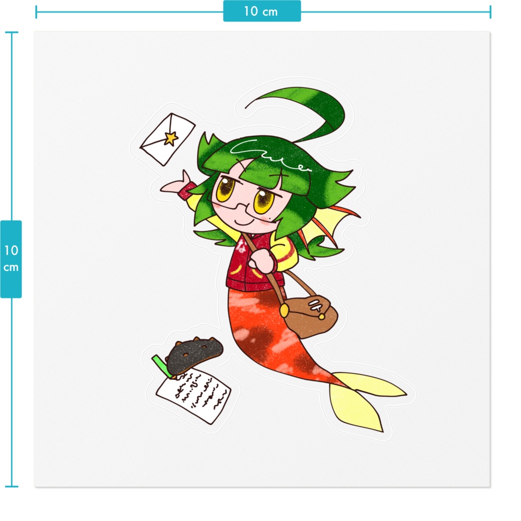 おはなまこステッカー #015