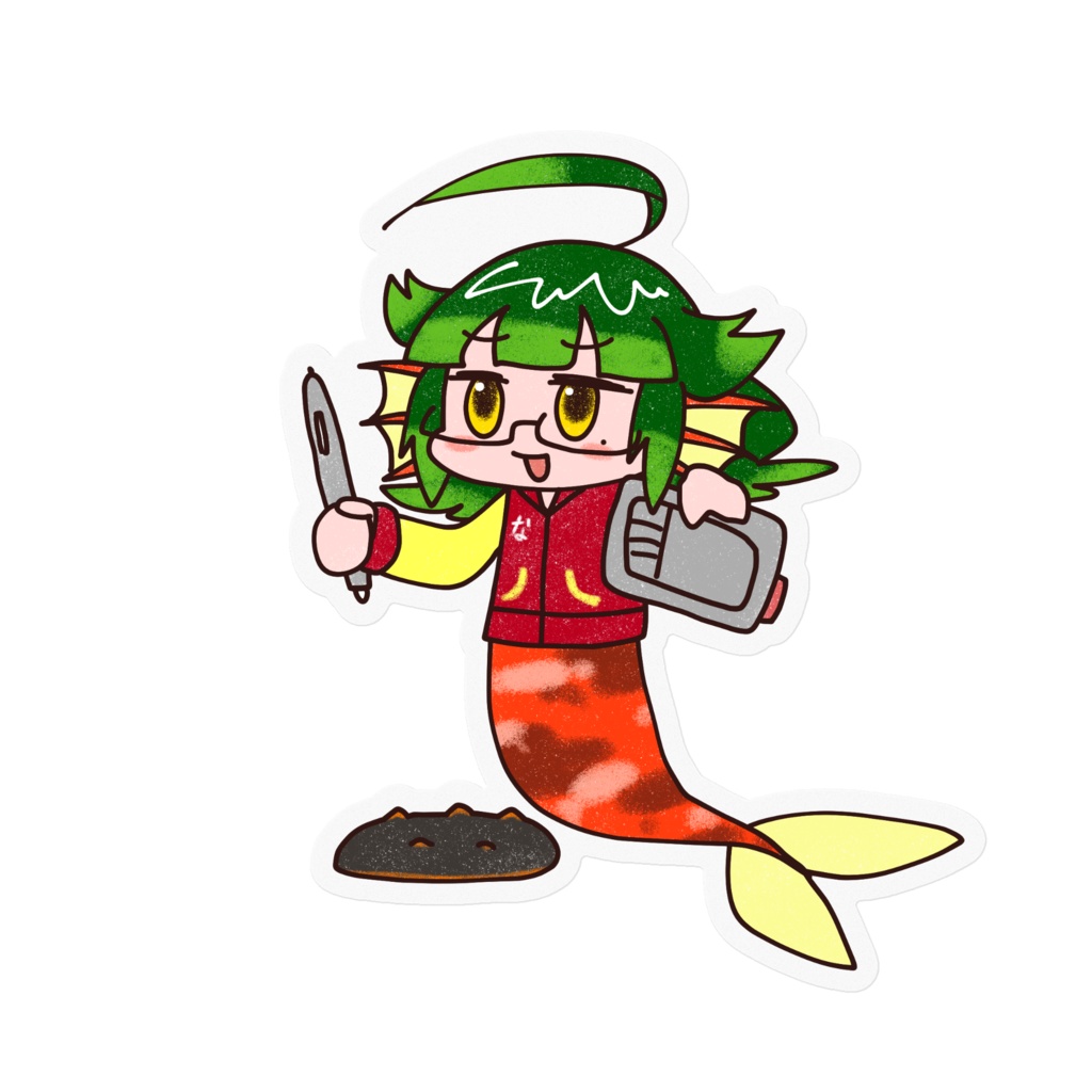 おはなまこステッカー #018