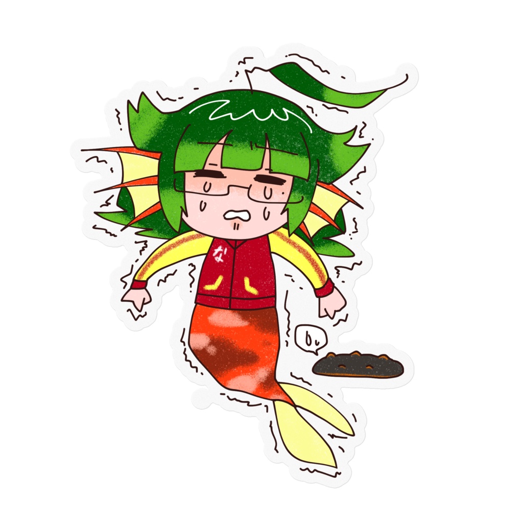 おはなまこステッカー #020