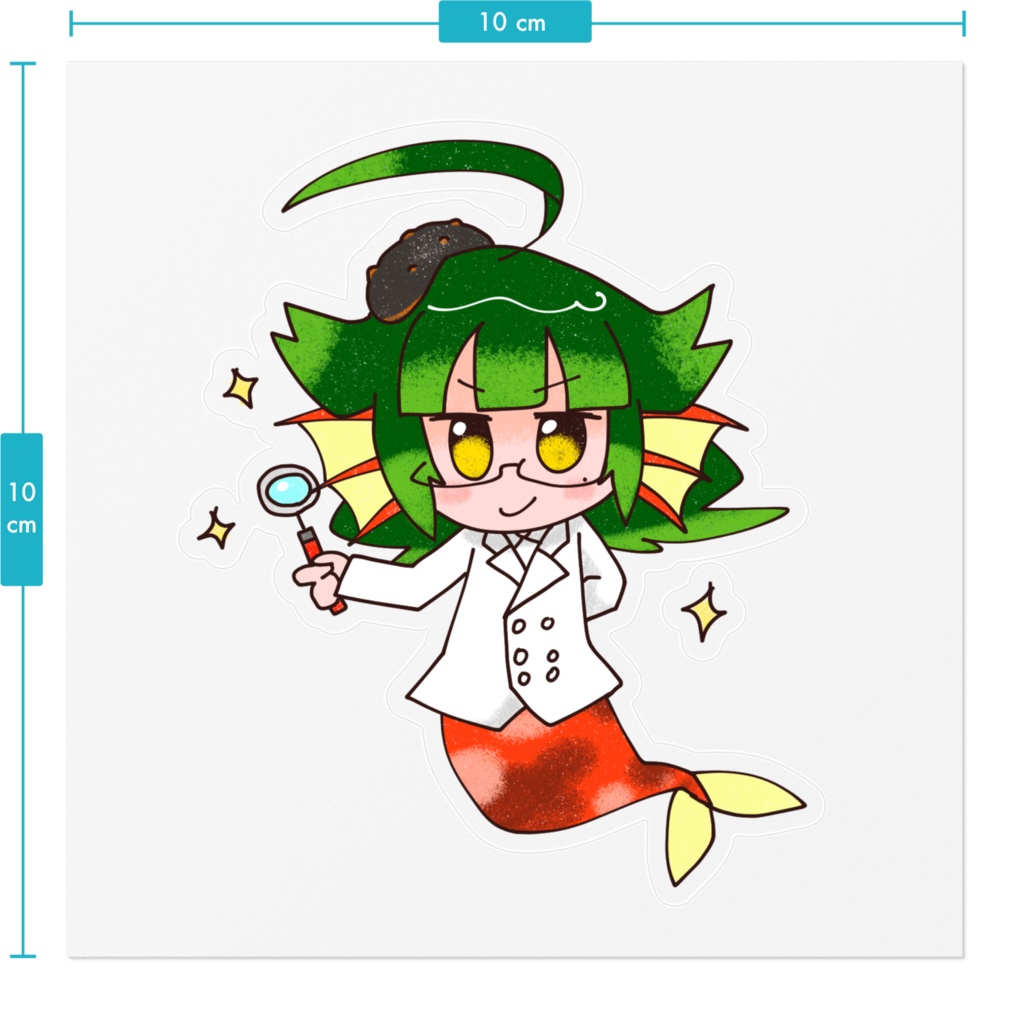 おはなまこステッカー #024