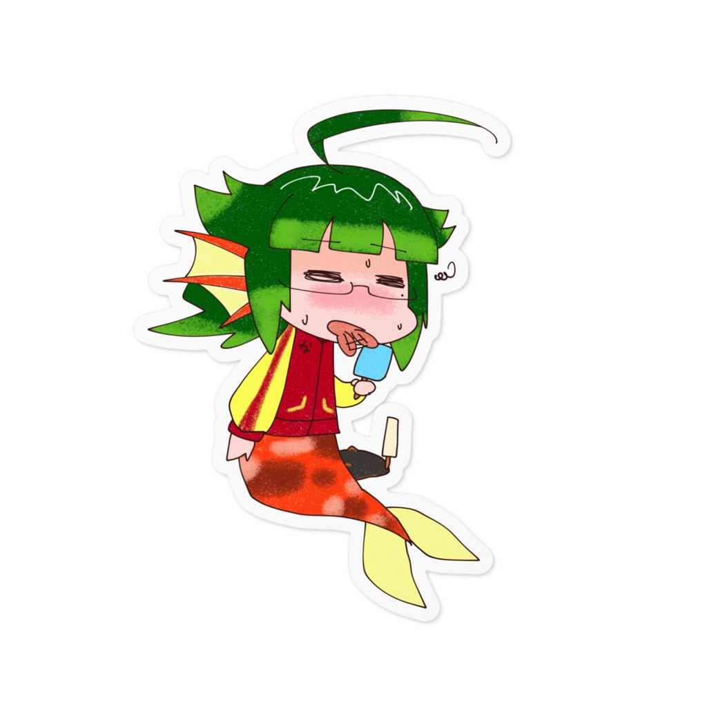 おはなまこステッカー #026