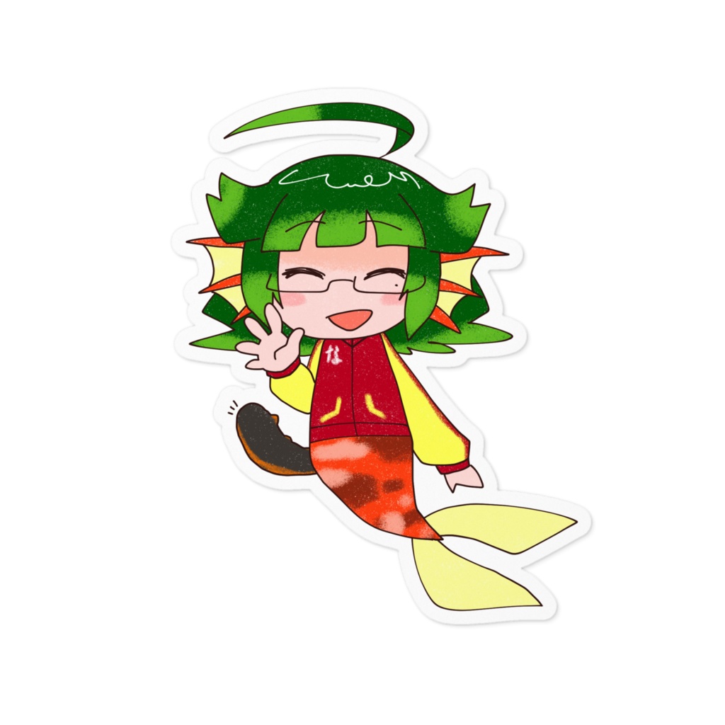 おはなまこステッカー #030