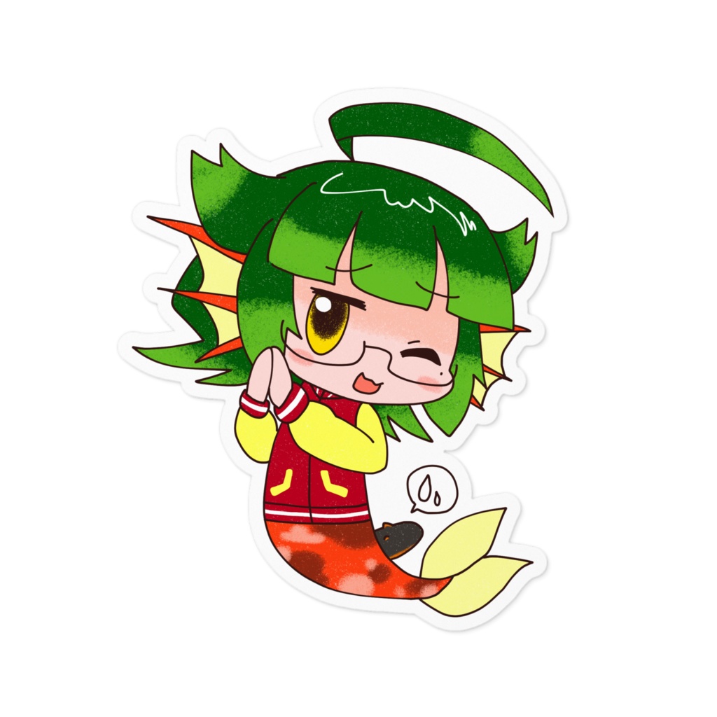 おはなまこステッカー #031