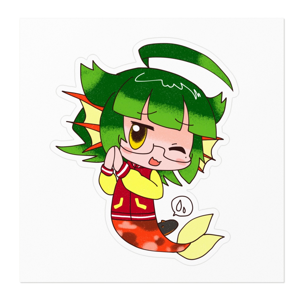 おはなまこステッカー #031