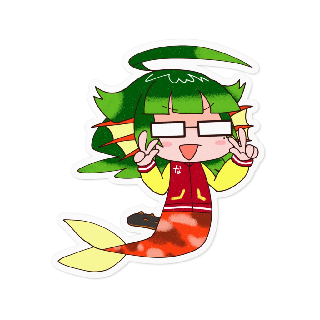 おはなまこステッカー #033