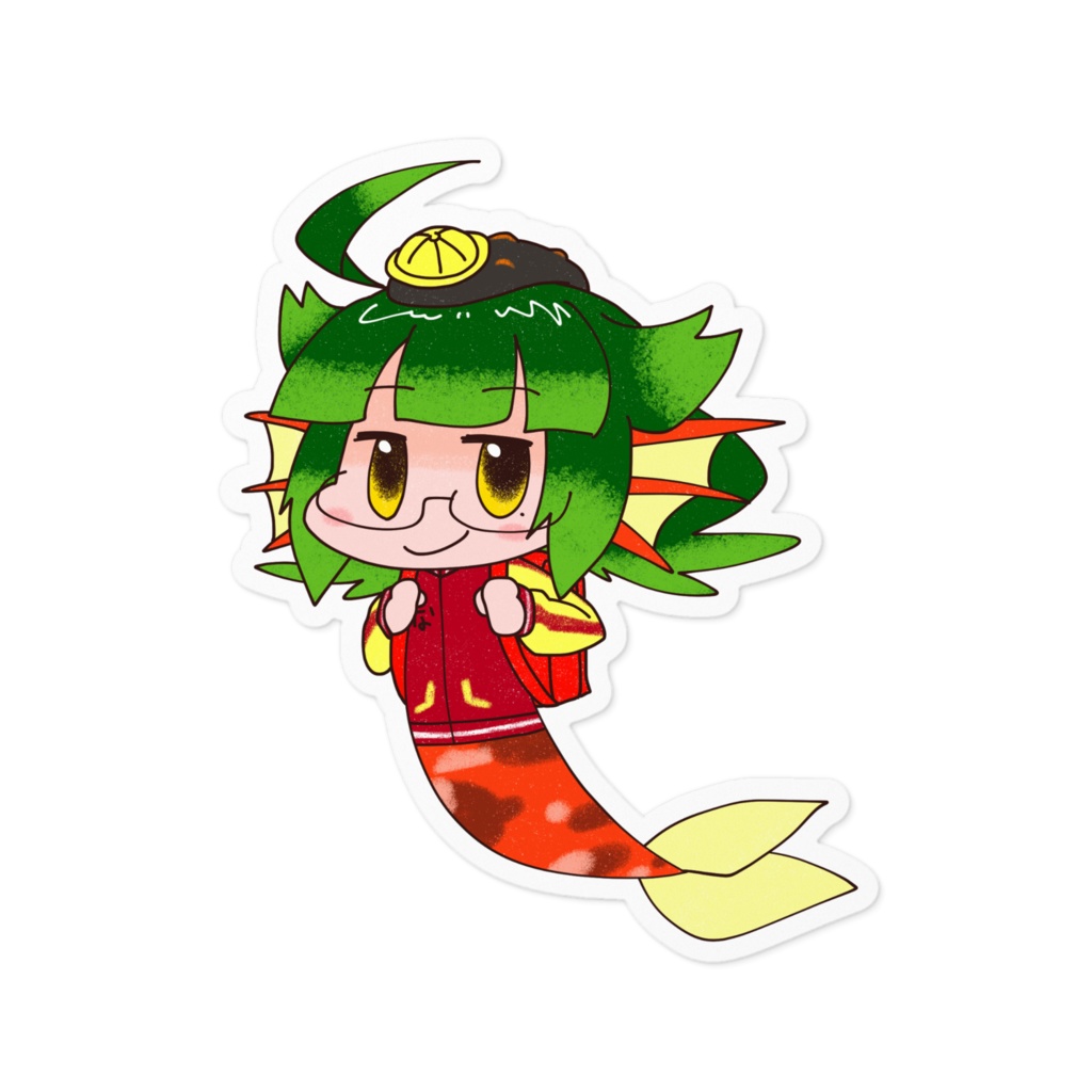 おはなまこステッカー #034