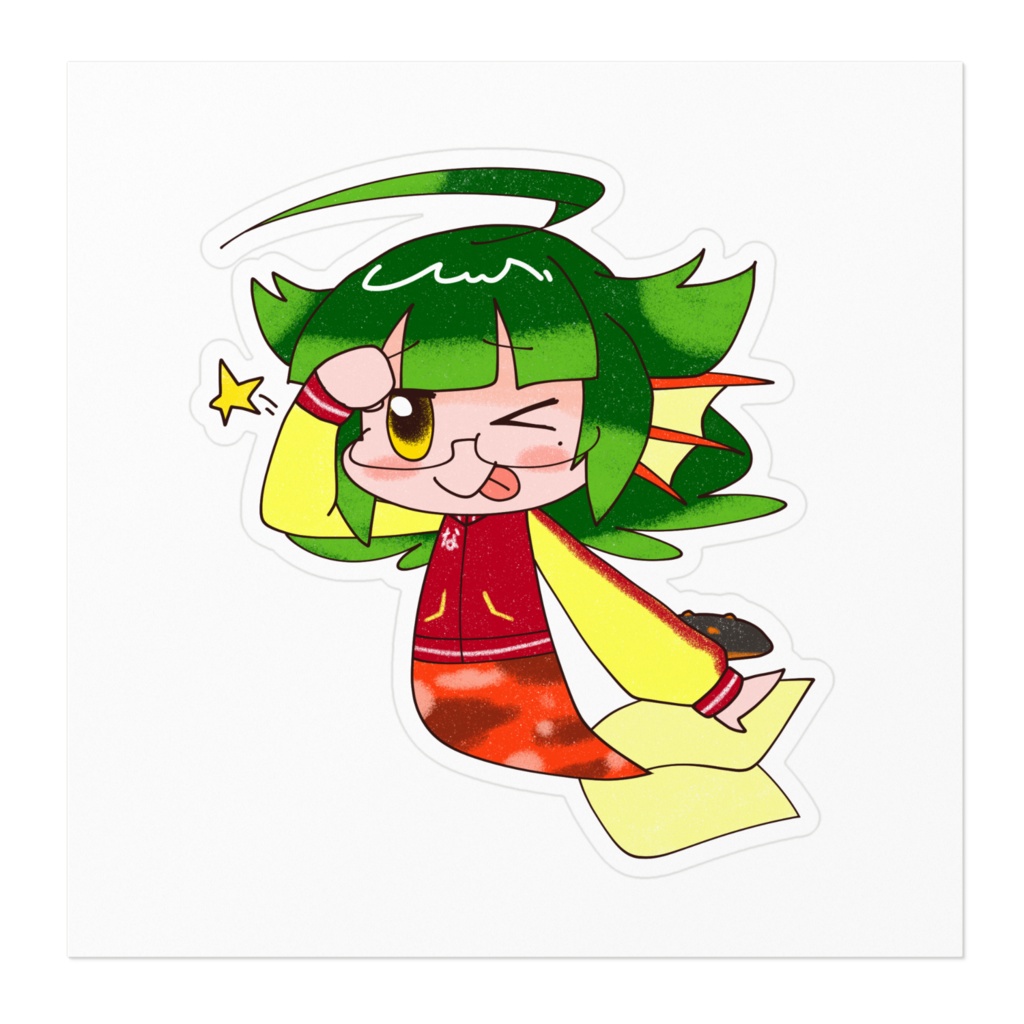 おはなまこステッカー #036