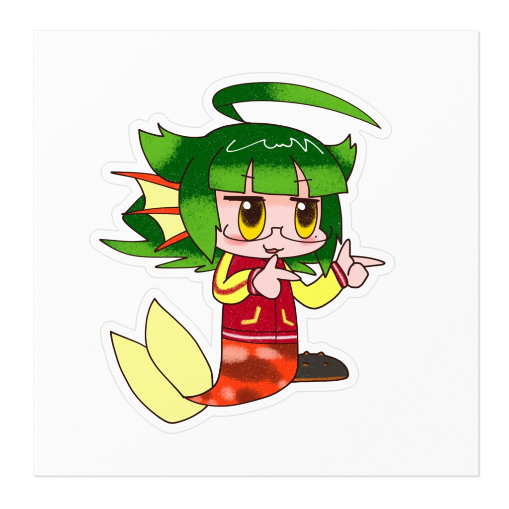 おはなまこステッカー #038