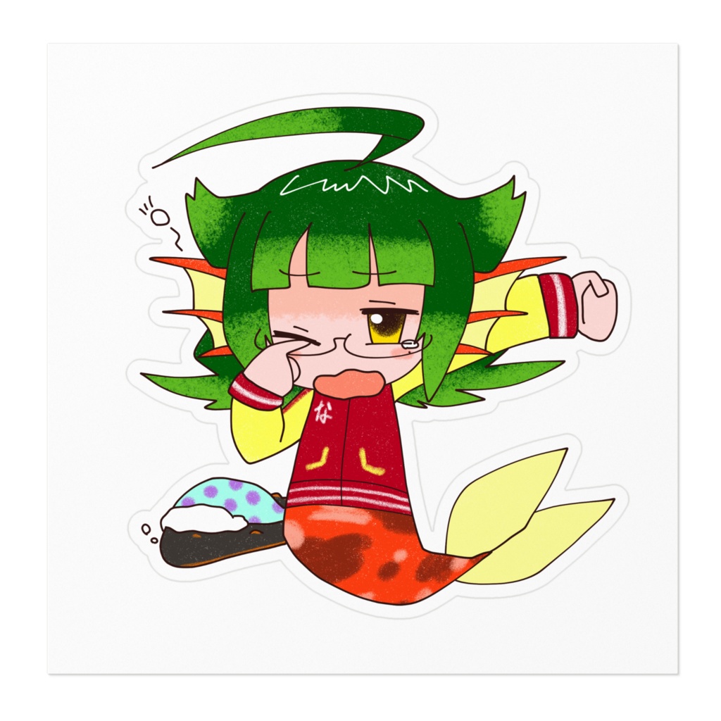 おはなまこステッカー #46