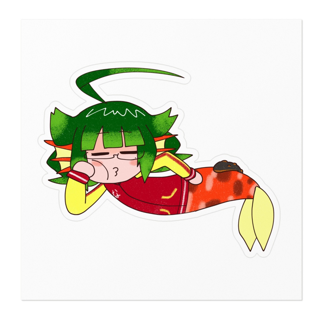 おはなまこステッカー #49