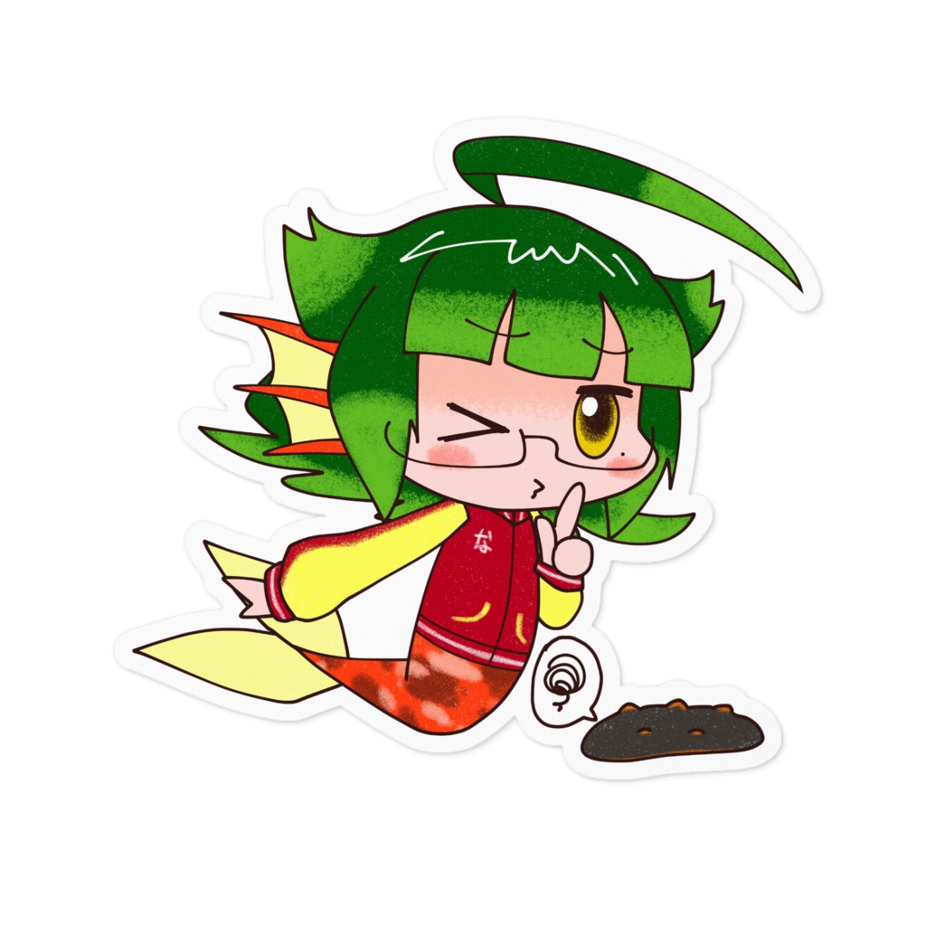 おはなまこステッカー #61