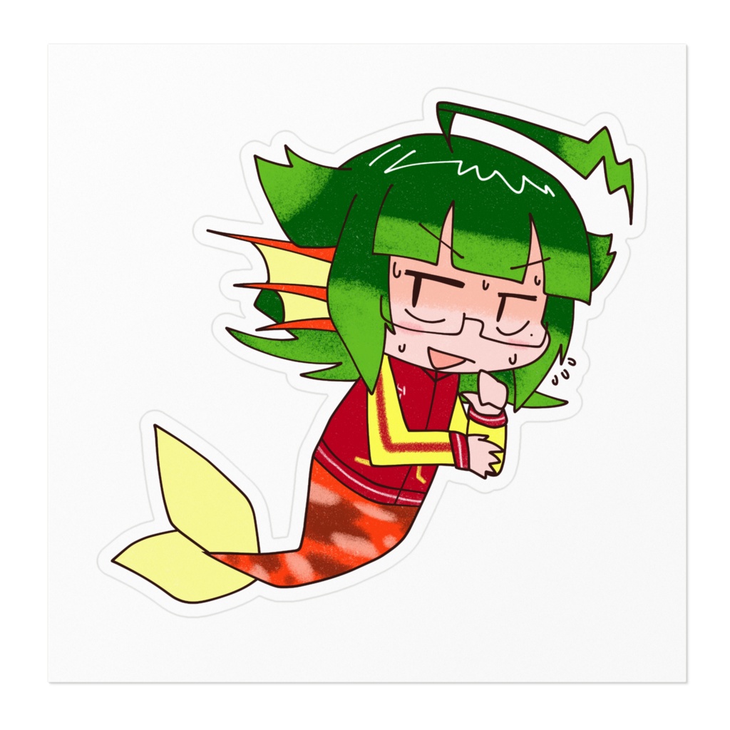 おはなまこステッカー #63