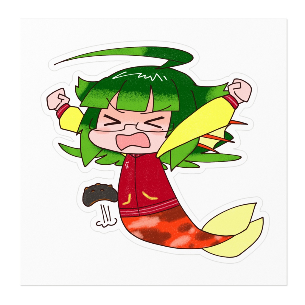 おはなまこステッカー #64