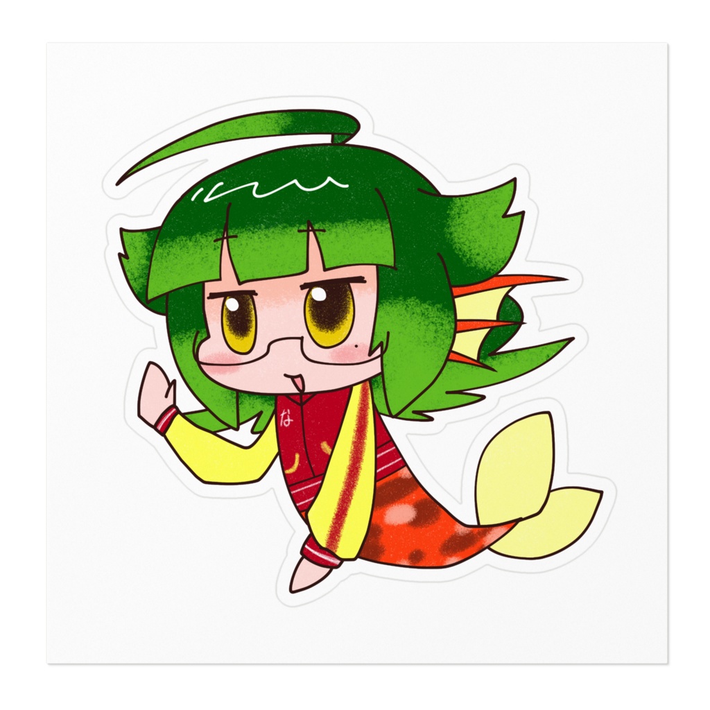 おはなまこステッカー #77