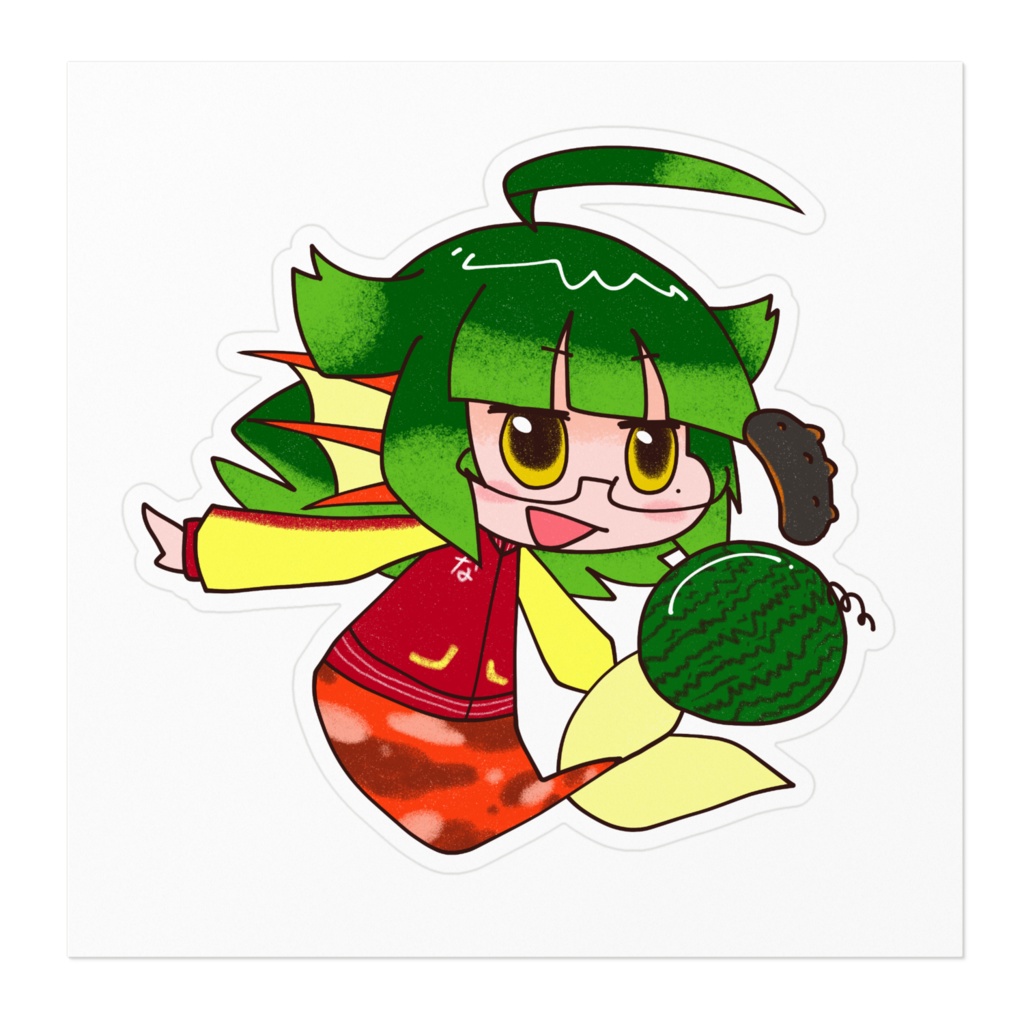 おはなまこステッカー #79