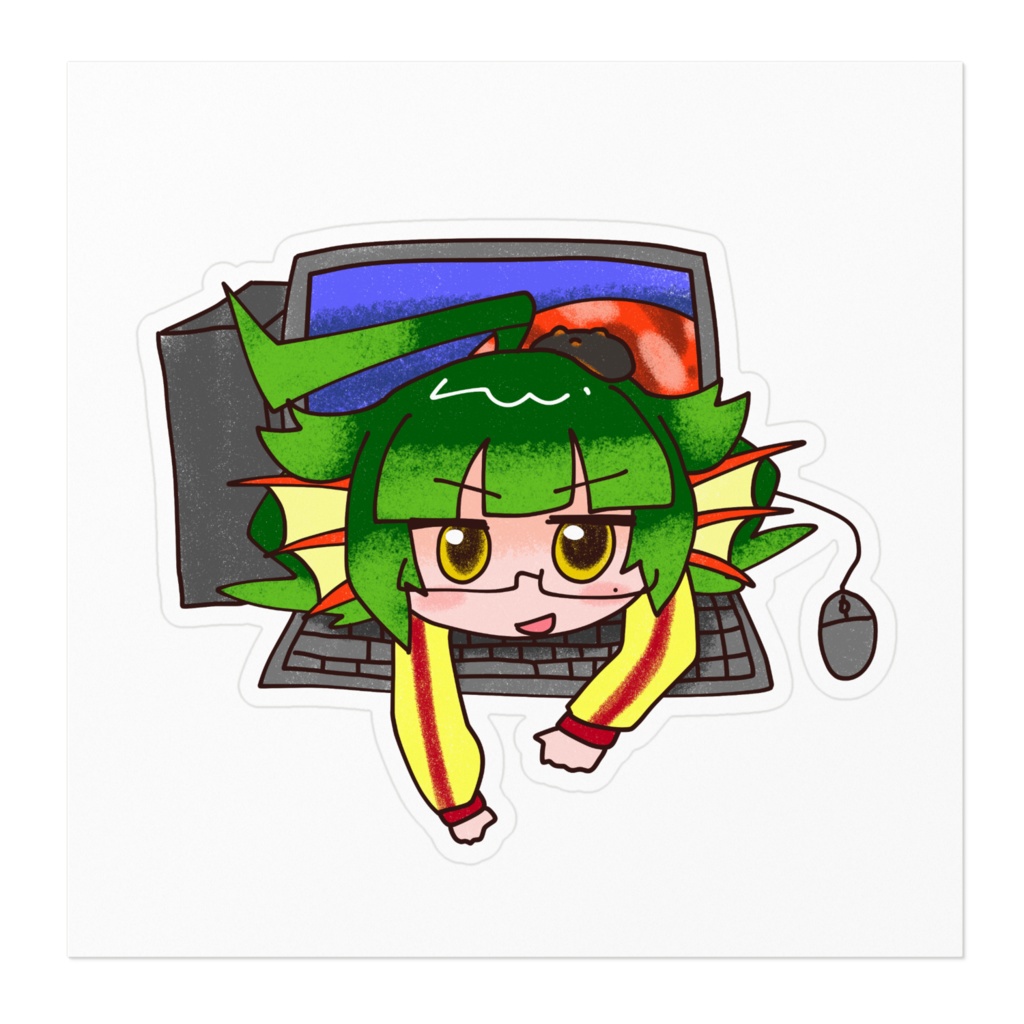 おはなまこステッカー #87