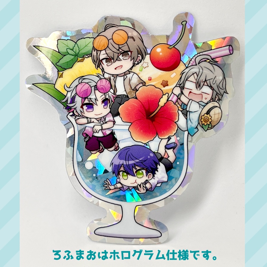 ろふまお・謎ノ/ダイカットシール