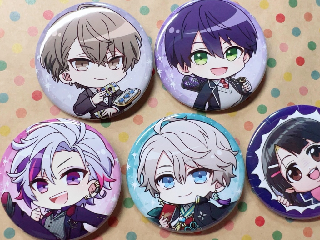 ろふまお・謎ノ/57mm缶バッジ