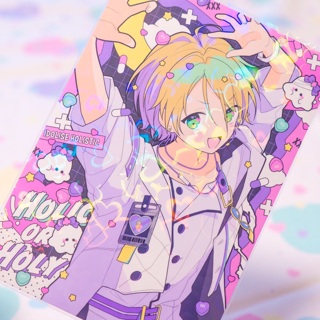 イラストカード🏥👻💚💜 - はぴぱぴぐぅSHOP🍪🐾🐶➰🦴 - BOOTH