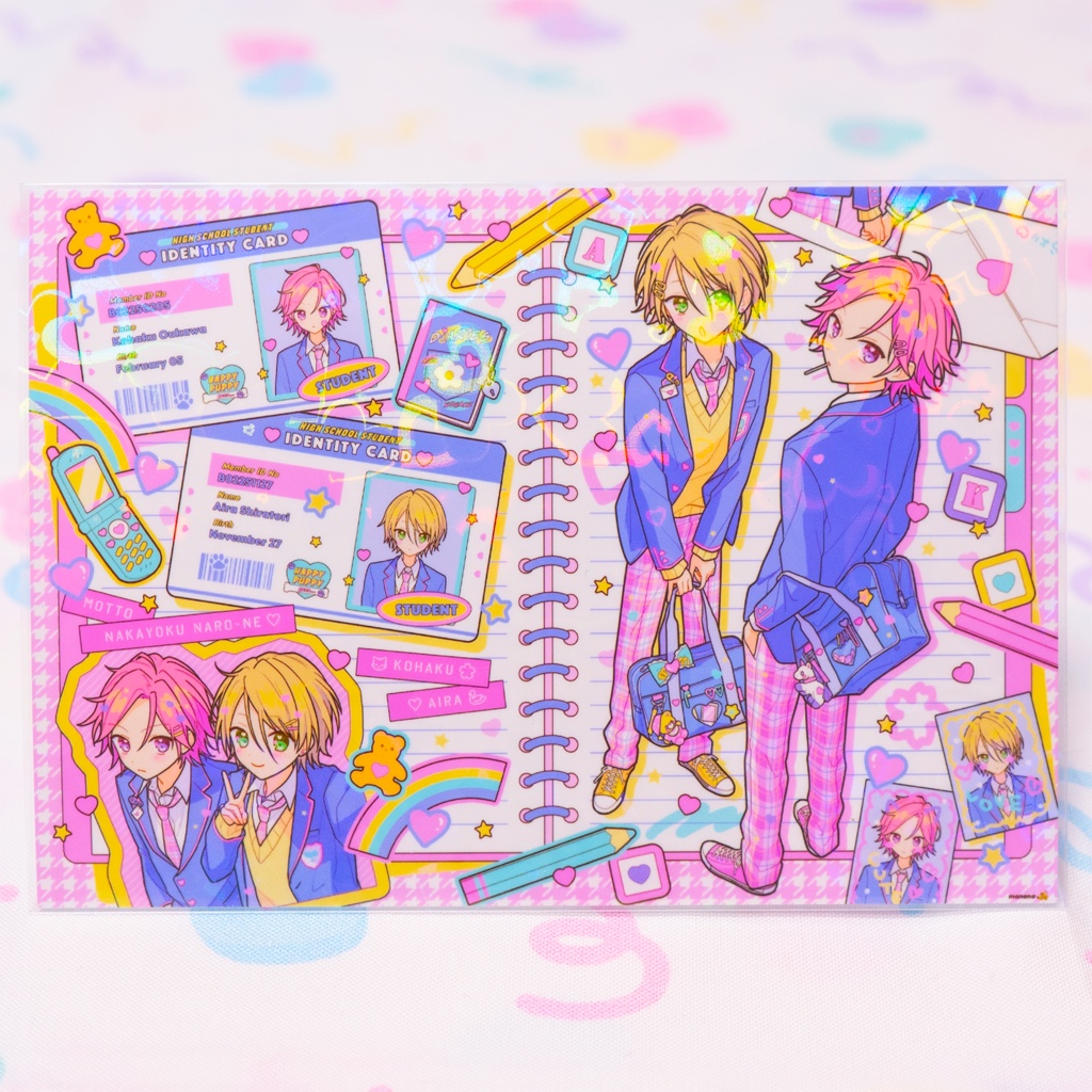 イラストカード📖🩷💛