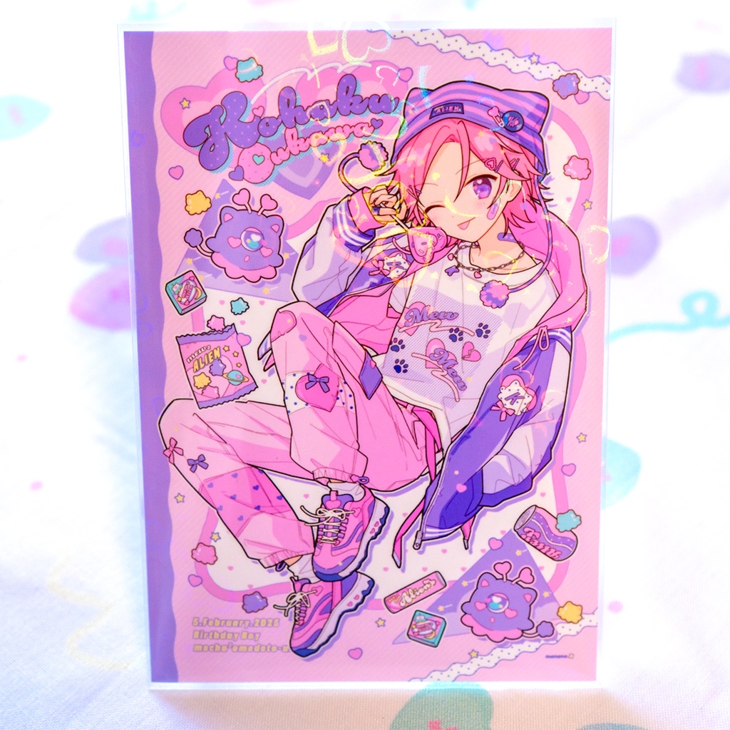 イラストカード➰🩷 ̖́- 
