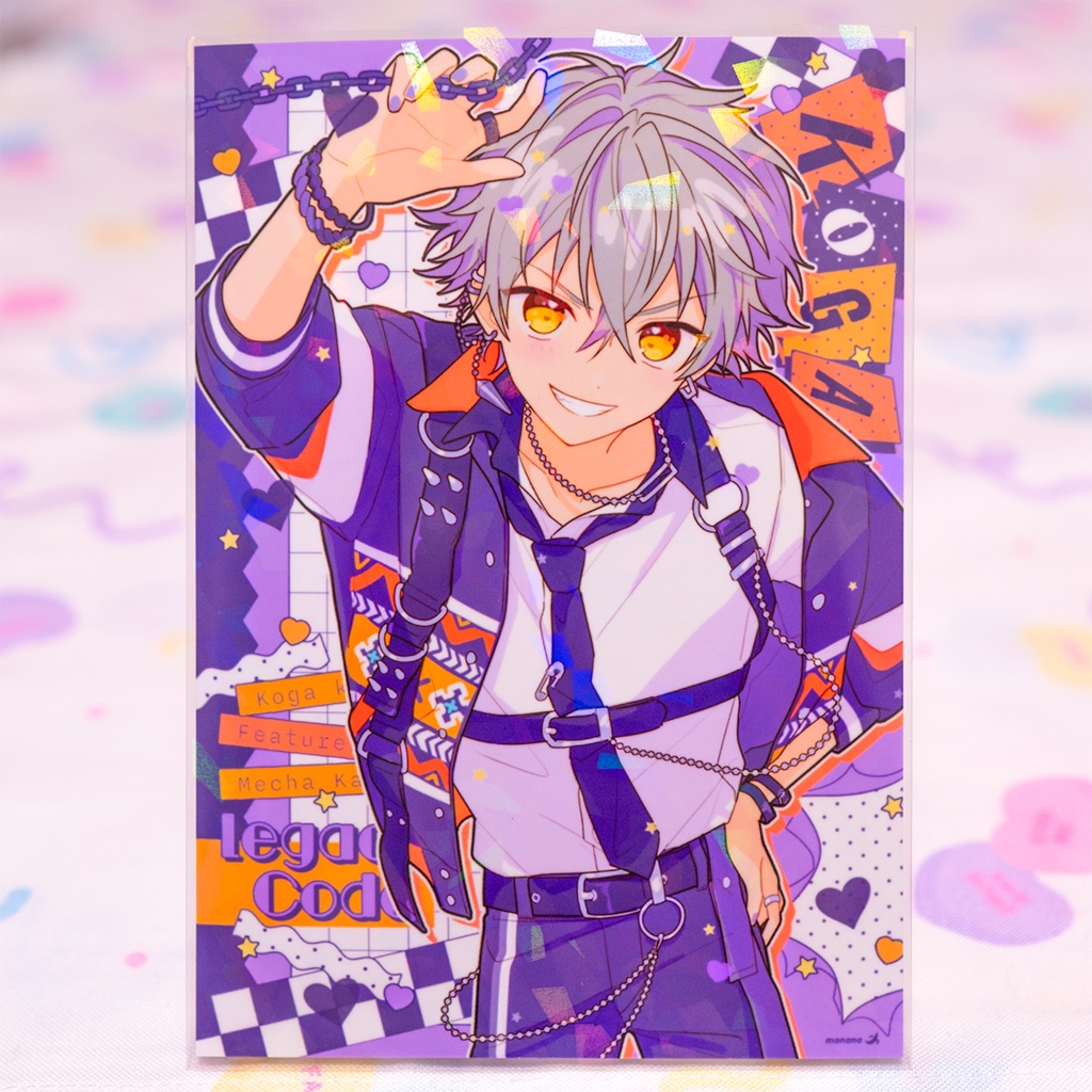 イラストカード❤️‍🔥🖤