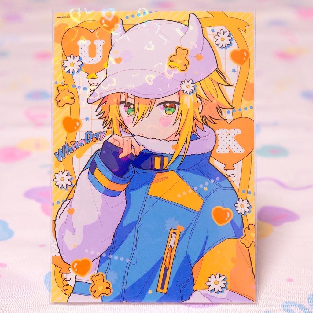イラストカード🌙🌼💐