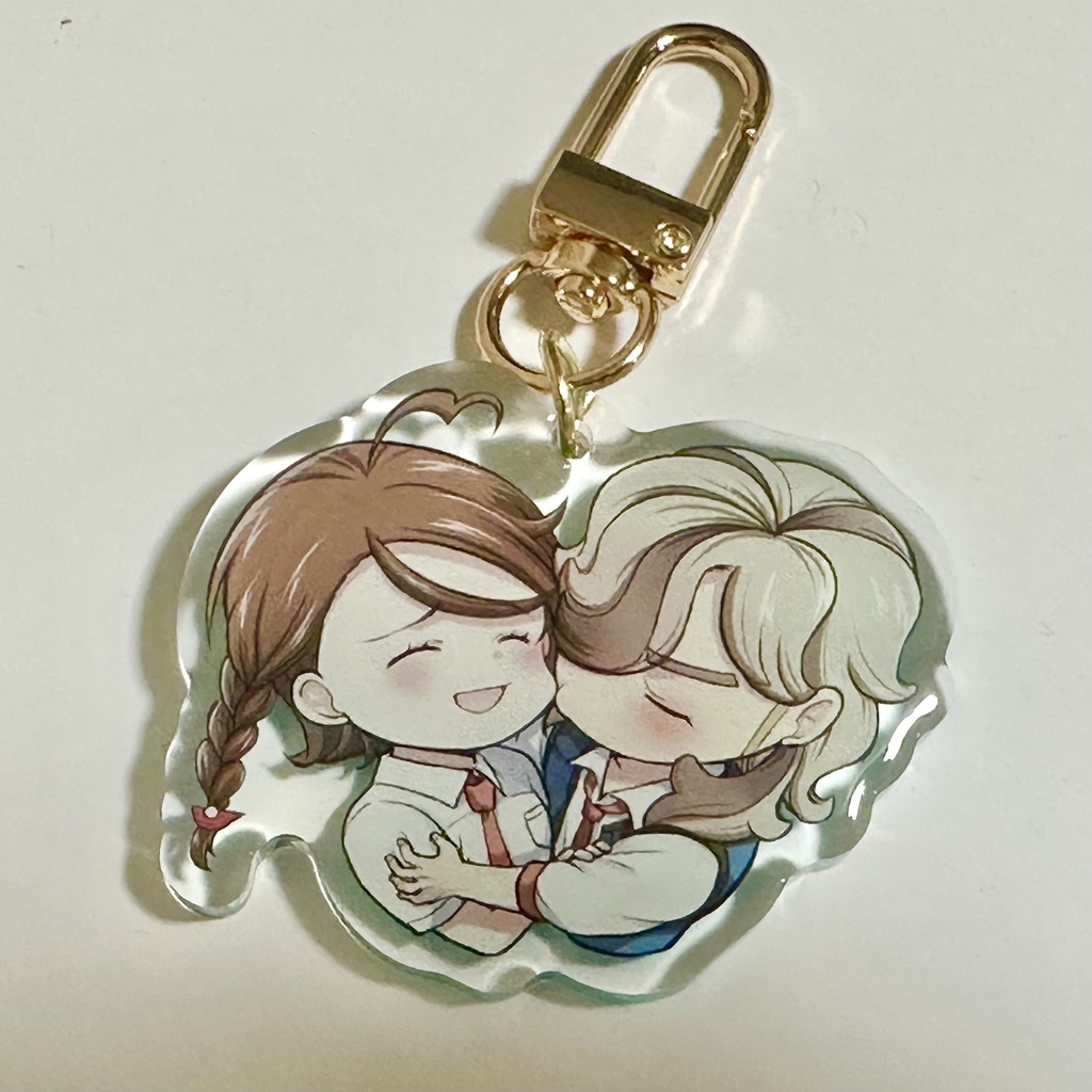 【ペパアオ】ほっぺ吸いアクリルキーホルダー