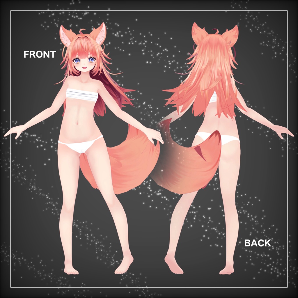 Rion -リオン- 【オリジナル3Dモデル】