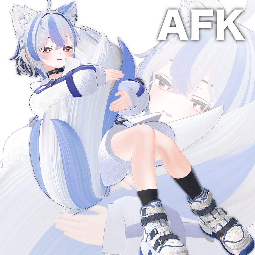 【🐺発売記念セール20%OFF🎉】Shiroa -シロア- 【オリジナル3Dモデル】