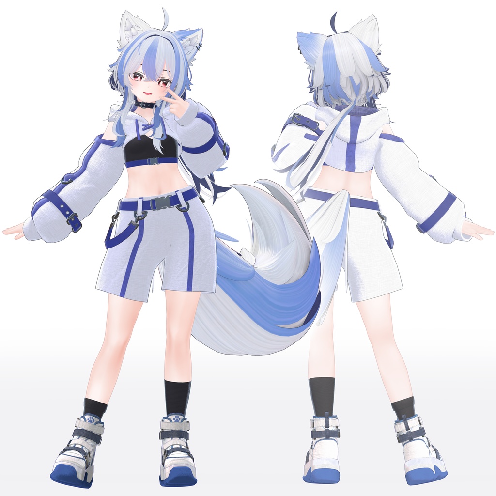 Shiroa -シロア- 【オリジナル3Dモデル】