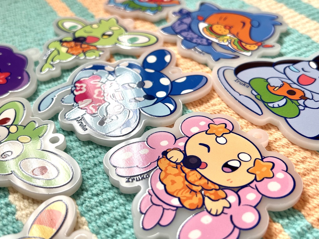 海の生き物チャーム