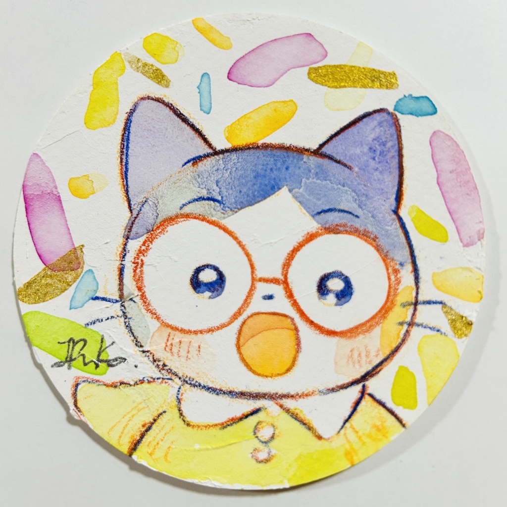 【原画】ツブ猫