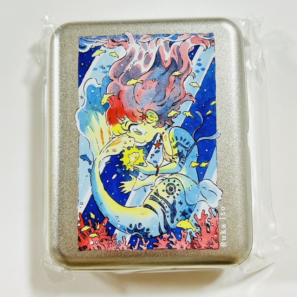 ミニ銀缶(人魚)