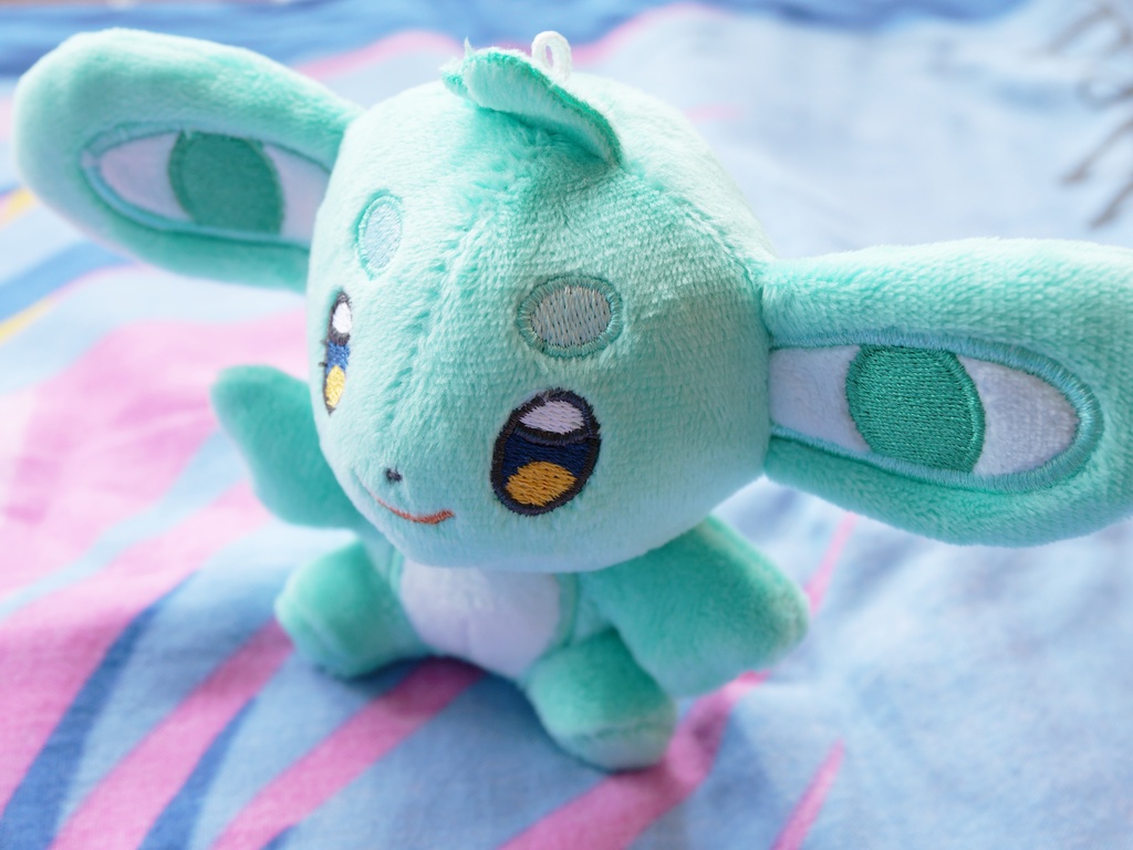 サンゴぬいぐるみキーホルダー