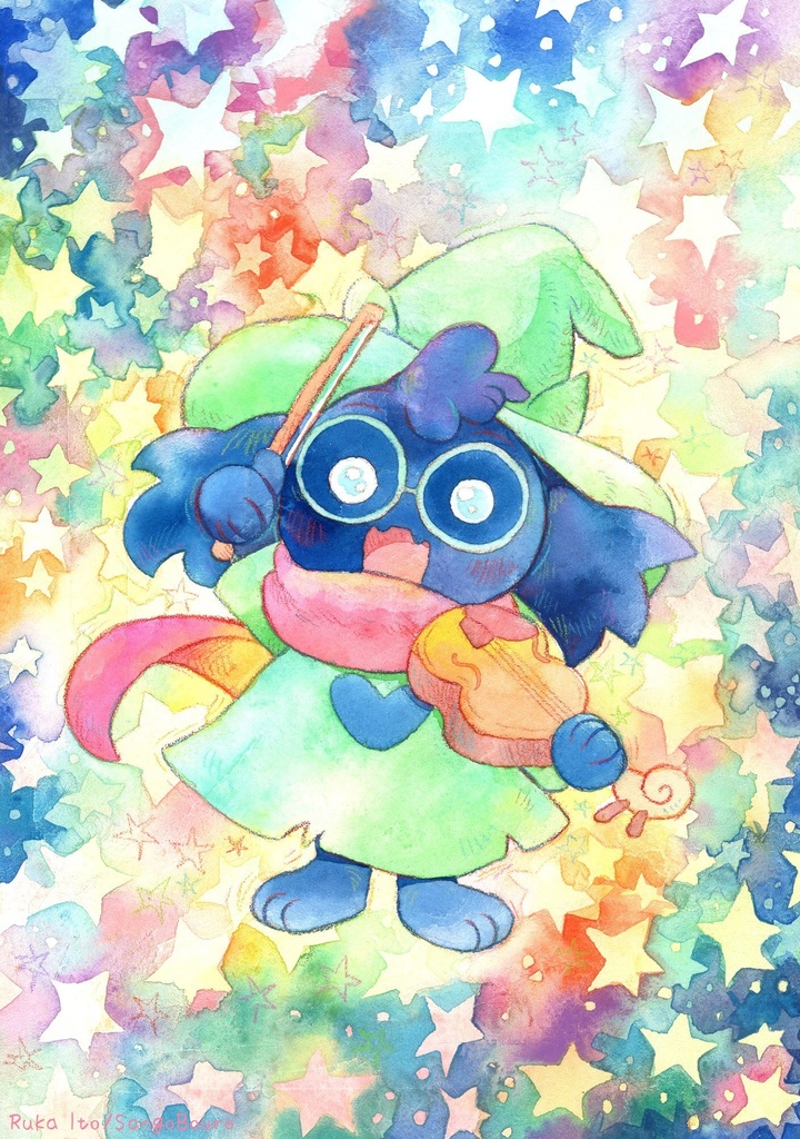 ラルセイカードとステッカーセット