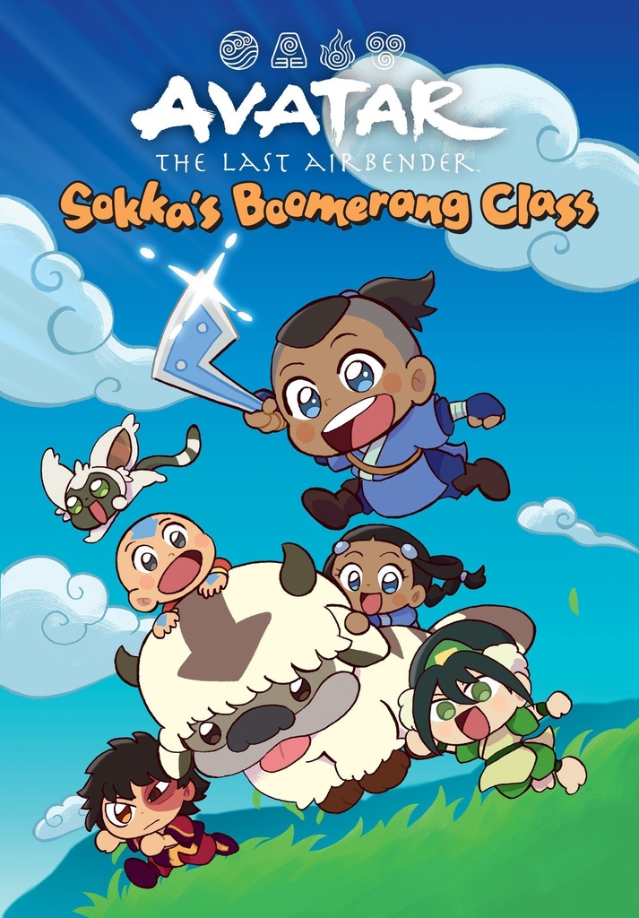 【サインスケッチ本】AVATAR: THE LAST AIRBENDER CHIBIS VOLUME 2--SOKKA'S BOOMERANG CLASS HC 