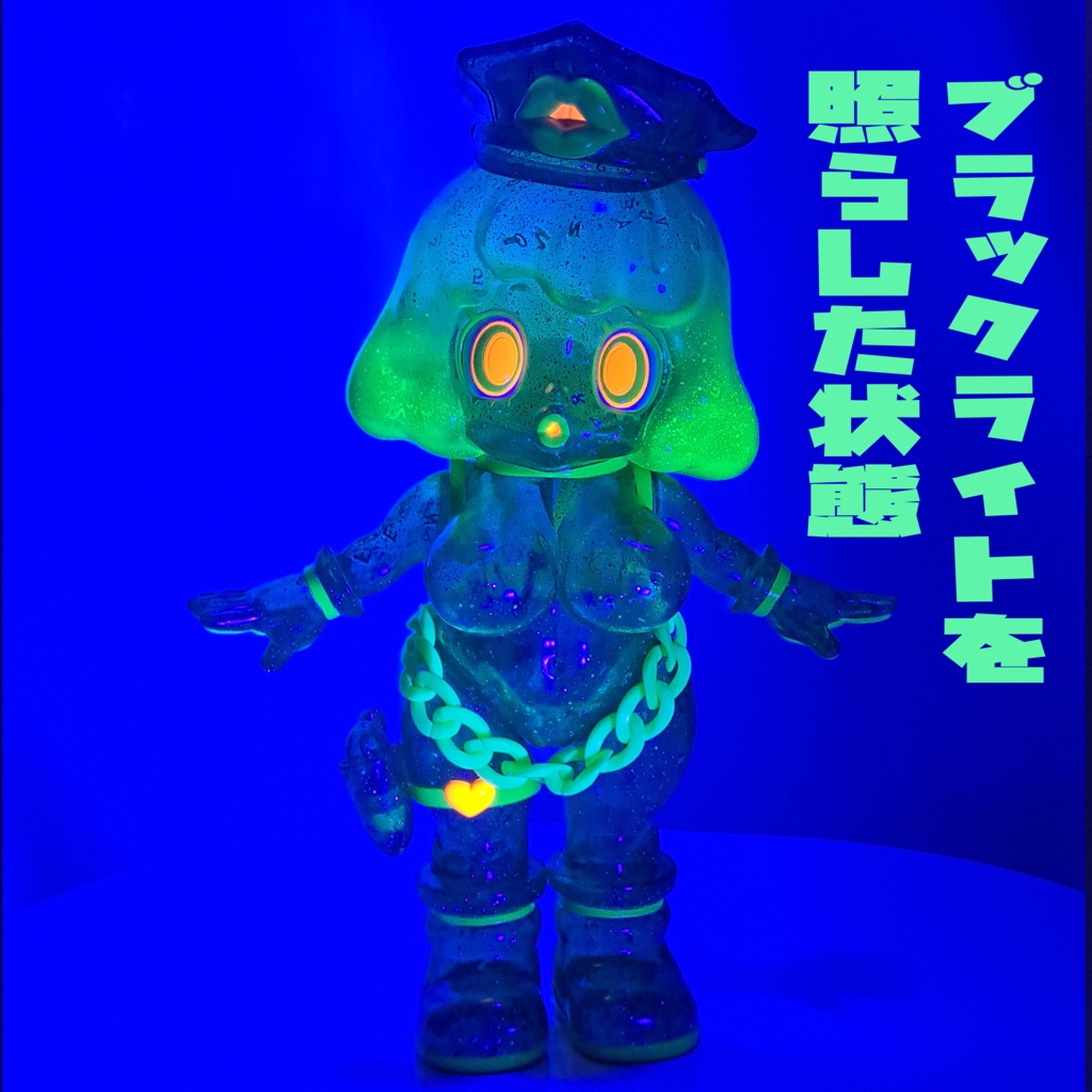 ソフビ スラコ (ヴァーチャルグリーン)soft vinyl suraco Virtual Green