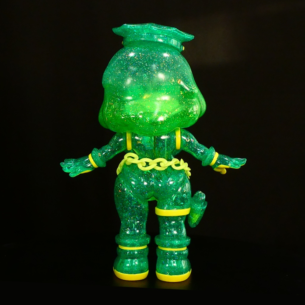 ソフビ スラコ (ヴァーチャルグリーン)soft vinyl suraco Virtual Green