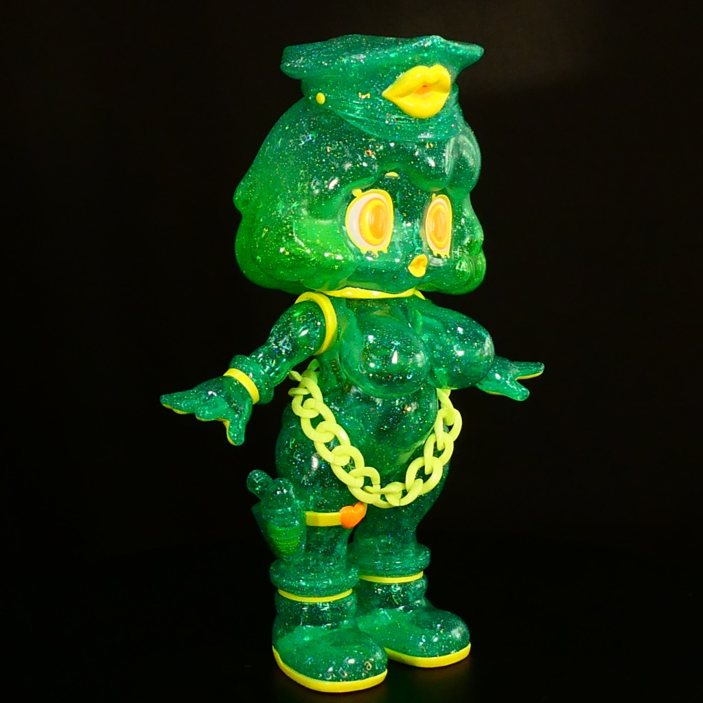 ソフビ スラコ (ヴァーチャルグリーン)soft vinyl suraco Virtual Green