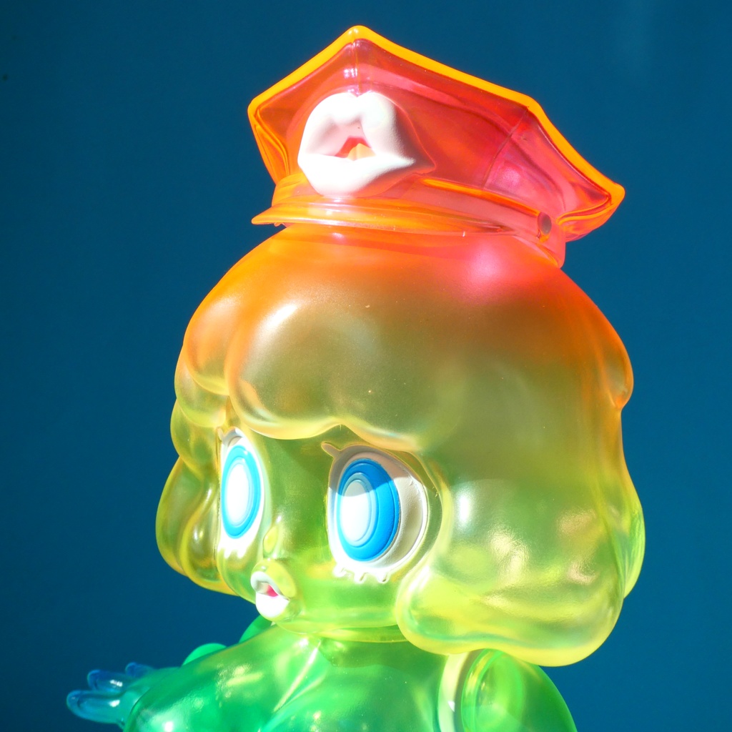 ソフビ スラコ (レインボーカラー)soft vinyl suraco Rainbow Colors